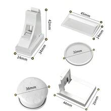4pcs/3pcs Magnetic Invisible Child Safety Cabinet Lock, Baby Safety Lock - The Most Secure, Fastest, And Most Convenient Multi-Function Adhesive Safety Lock Buckle, No Screws Or Tools Required - Multicolor - View 2