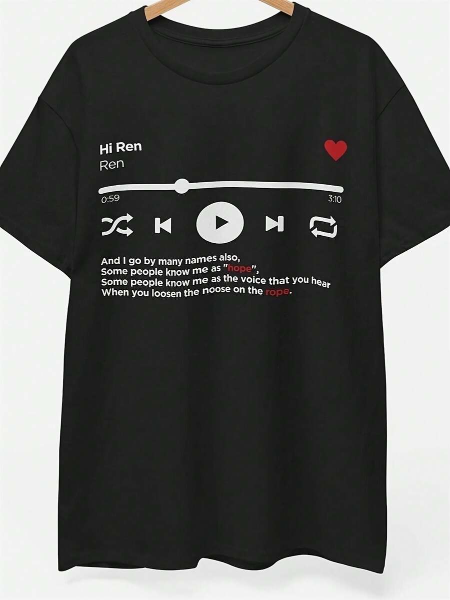 Men T-Shirts - Black - View 1