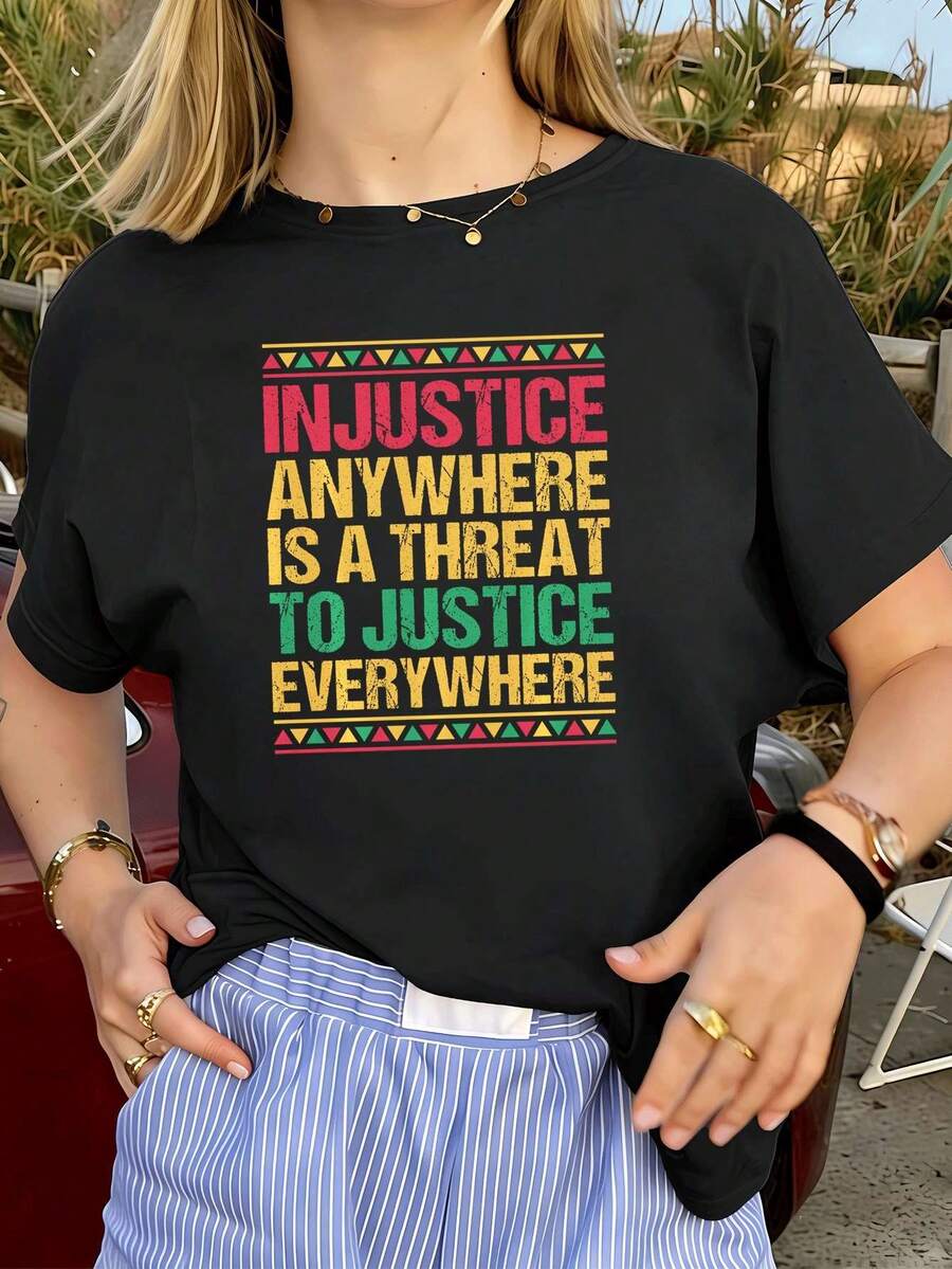 Women T-Shirts - Black - View 1