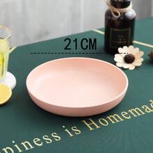 1个大号深盘，适用于盛放水果、蔬菜、沙拉、糖果、拉面等，经久耐用且防碎，轻便易携，适用于家庭/学校/宿舍/食堂，可堆叠，可重复使用，可微波炉加热。 - 彩色 - 查看 14