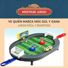 Juego de mesa de fútbol magnético doble, juego de mesa de inteligencia infantil - Negro - Ver 10