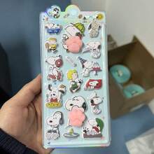 1pc Anime Cartoon 3D Sticker, Cute Animal Cat Sticker, DIY Craft 3D Sticker, Suitable For DIY Phone Cases, DIY Stickers Laptops, DIY Crafts, Laptops, Gift Packaging, Party Decoration, Perfect Holiday Gifts, Gifts For Fans And Friends, Back To School Gifts (Casual Style) - Multicolor - View 11
