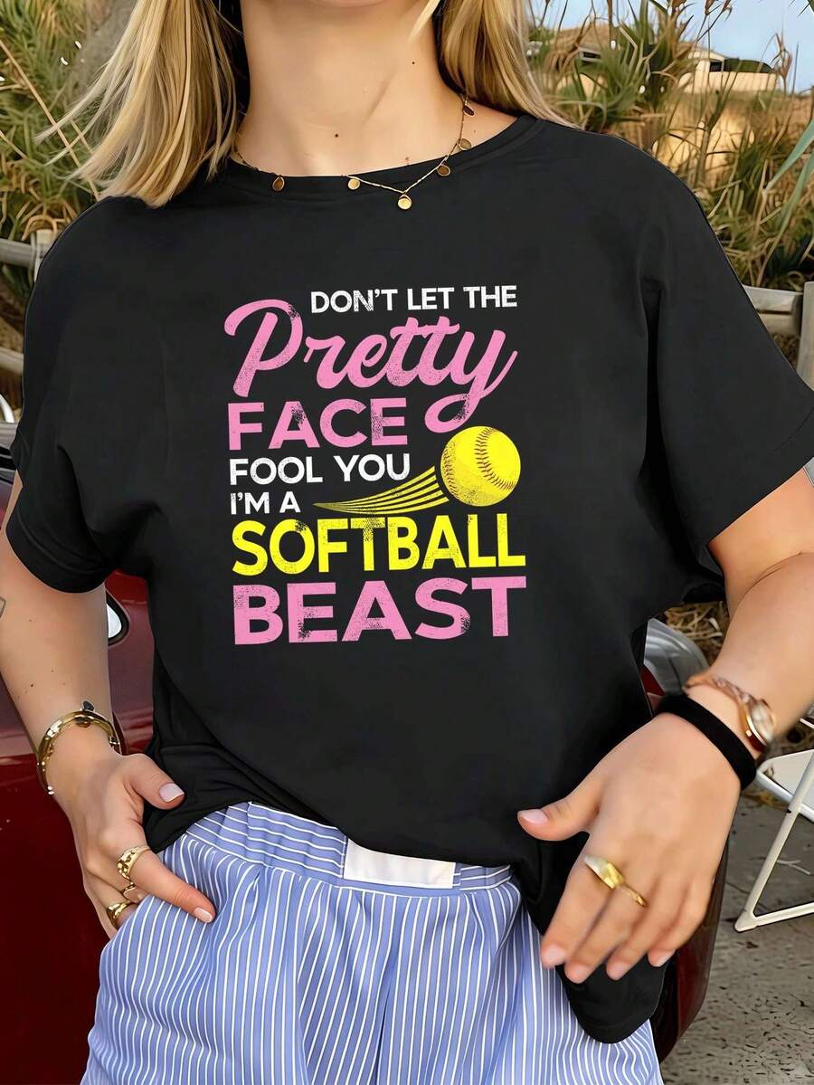 Women T-Shirts - Black - View 1