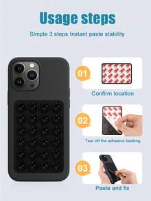 VRNOEI升级版二合一吸盘手机支架保护套，兼容9/8/10 Pro XL、10/9/8/6/7 Pro/6A/7A/8A，带减震软后盖配件 - 淺紫色+吸盤 - 查看 10