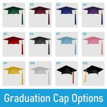 Personalized Graduation Face Photo Hand Fan, One-Side Custom Big Head Fan With Your Photo Name, Fun Face Cardboard Cutout Graduates Decoration Gifts For 2026 Graduating High School And College Student - Multicolor - View 5
