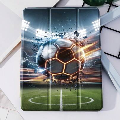 Ayotu Ốp lưng họa tiết bóng đá tương thích với iPad Air 8(M4)2026(11 inch), Air 8(M4)2026(11 inch), 10.2 inch 2021/2020 thế hệ thứ 9/8, tương thích với Samsung Galaxy Tab A8 10.5 inch 2022 có giá đỡ bút, tương thích với Kindle Paperwhite thế hệ thứ 12 2024, hỗ trợ nắp tự động ngủ/thức, ốp bảo vệ thời trang.