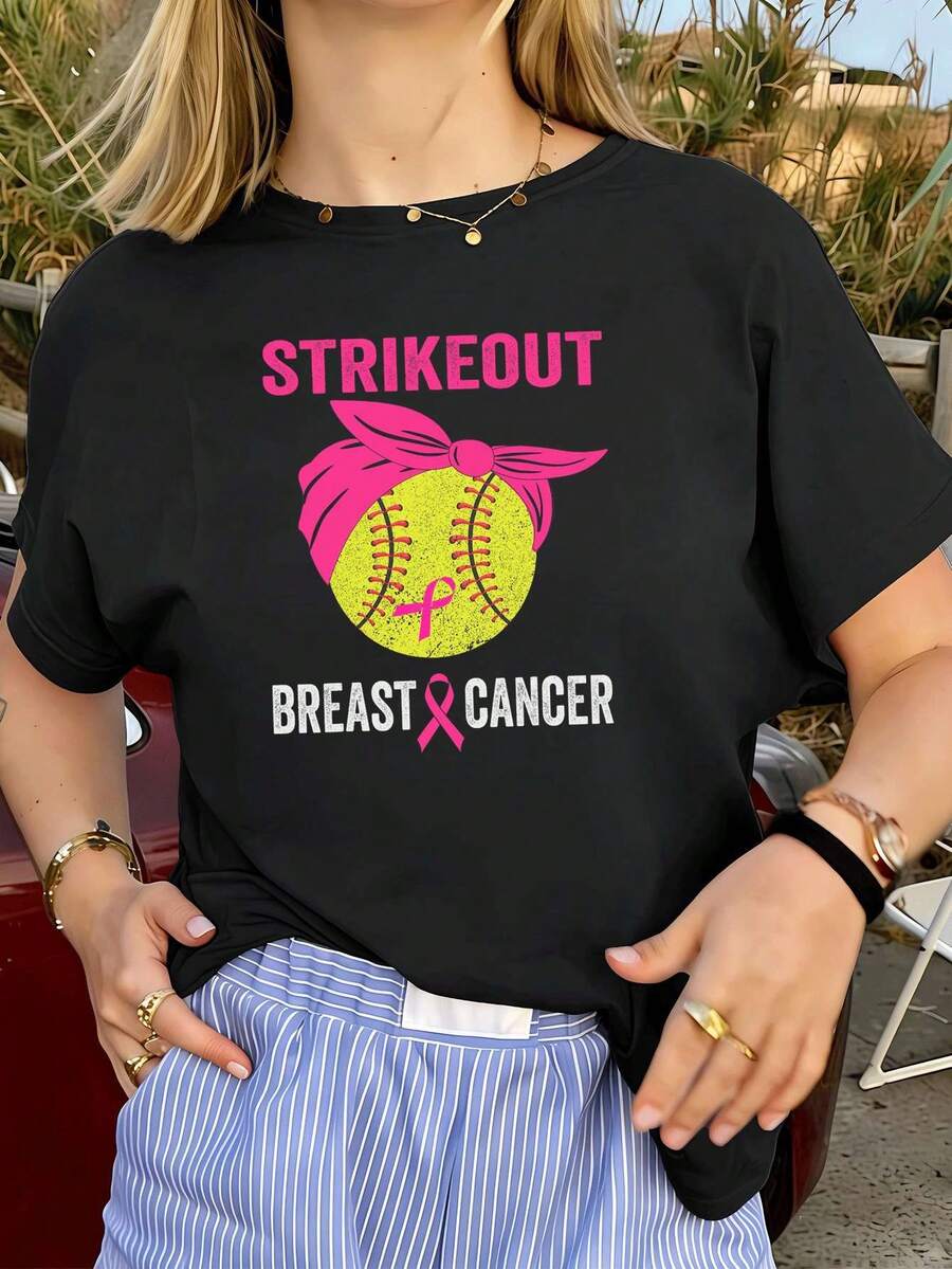 Women T-Shirts - Black - View 1