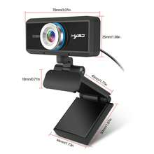 Webcam With Microphone, 1080p HD Webcam, Webcam For Computer, Laptop, PC, Online Study, Video Calls, Recording - View 3