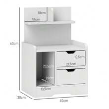 Nightstands - White - View 6