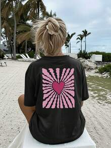 Women T-Shirts - Black - View 3