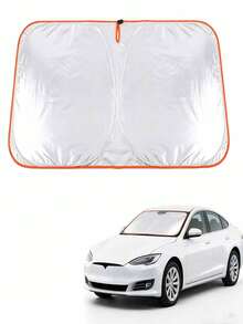 1pc Car Sun Shade, Portable Heat Insulation Sunshade, Foldable Car Interior Sunshade, Easy Installation, Practical Essential Car Interior Accessory, Suitable For Outdoor Use And Travel, Fits All Car Models, Summer Car Accessory - Multicolor - View 15