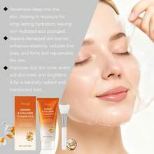 Mascarilla Facial Peel-Off de Colágeno , Suave y Nutritiva, Hidratante, Suavizante e Iluminadora - 1 - Ver 7