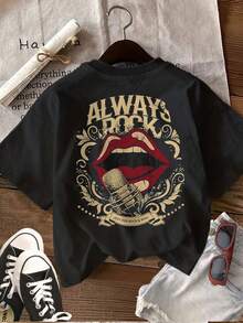Women T-Shirts - Black - View 2