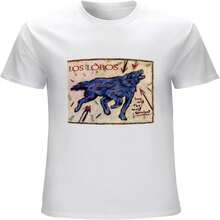 Los Lobos - Camiseta de vinilo para hombre - Blanco - Ver 2