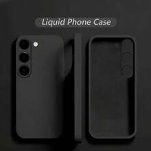 适用于 Galaxy A56、A26、A36、A16、A06、A55、A35、A25、A15、A05、A54、A34、A17、A07、A22、A32、A52、A53、A71 手机的柔软液态硅胶保护壳，也适用于 Galaxy S26 Ultra、S25、S24、S23、S22、S21、S20、S10 Plus、FE 系列手机。 - 黑色 - 查看 8