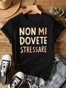 Women T-Shirts - Black - View 2