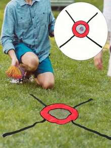 1 Set Dual-Player Interactive Toss And Catch Game, Suitable For Family Outdoor Entertainment And Sports, Can Be Used Indoors/Outdoors - Multicolor - View 5