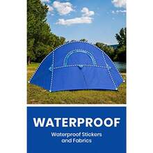 Alvantor Tienda de campaña para 3 Personas Impermeable para mochilero Ultraligera Barra de Aluminio para 4 Estaciones Cabina al Aire Libre Doble Capa Viajes con patrón de Roble - como en la imagen - Ver 4