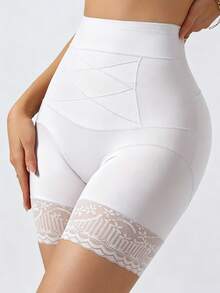 High Waist Shaping Panties, Seamless Tummy Control Slimming Shorts, Abdomen Lifting Buttock Lifting Briefs For Women - White - View 6