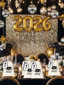 12/6 pezzi Borse regalo per feste di laurea, borse in cotone con coulisse stampate da 10*15cm, biglietti di incoraggiamento per la laurea, motivo tocco da laureato, borse regalo per la laurea 2026, buste per caramelle e biscotti, sacchetti con coulisse, borse per imballaggio regalo, adatte per feste e eventi a tema laurea, celebrazione della laurea, omaggi per feste, regali di ringraziamento per eventi di laurea, feste di compleanno - multicolore - Visualizzare 8