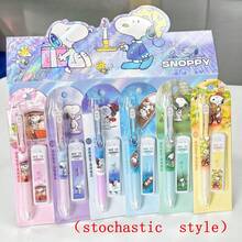 Bộ bút chì tự động Snoopy trong truyện tranh Peanuts, gồm 1 chiếc và 6 phụ kiện theo chủ đề dễ thương và vui nhộn (kiểu ngẫu nhiên). - Nhiều màu - Xem 4