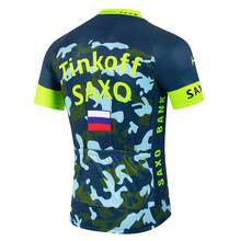 Men's Summer Professional High Elasticity Fabric Road Cycling Jersey, Contrast Short Sleeve Cycling Shirt, 3 Pockets Sports - Black - View 2