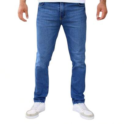  Pantalón Slim Fit de Mezclilla Stretch para Hombre John Silver