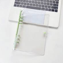 Kẹp gáy sách kim loại trong suốt hình lá hoa hồng A5, Gáy sách rời A5 kèm trang bổ sung, Album dán, Sách dán trong suốt, Sách dán, Túi đựng ảnh, Album ảnh, Sổ kế hoạch ngân sách, Nhật ký, Sổ tay, Văn phòng phẩm - A5 - Xem 13