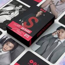 55pcs/Box K-POP Merchandise, SKZ Limited Edition Fan Goods, Collectible Photo Cards, Stickers, Holiday Gifts - Multicolor - View 2