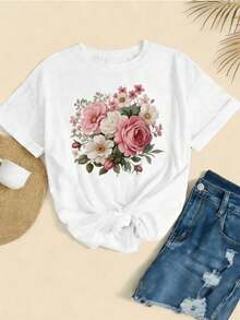 Women T-Shirts - White - View 2