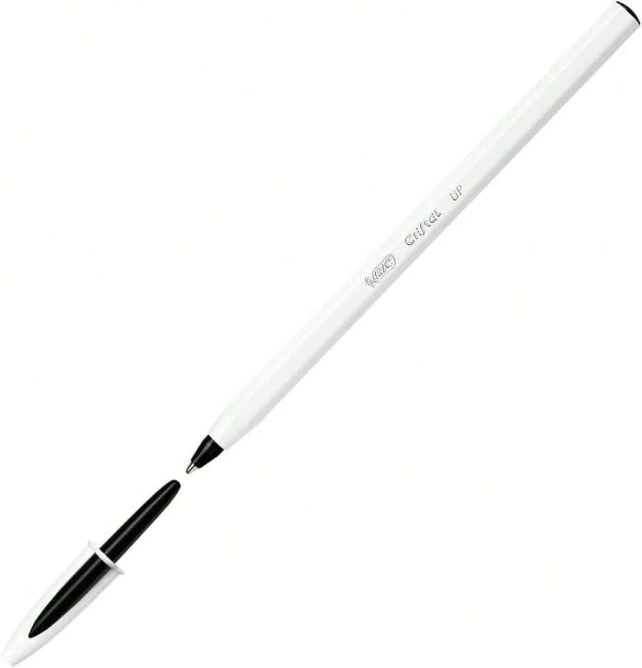 Bic Cristal Up Ballpoint Pen, Black, 20 Count (Pack Of 1) - 顏色A - 查看 1