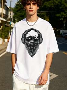 Men T-Shirts - White - View 7