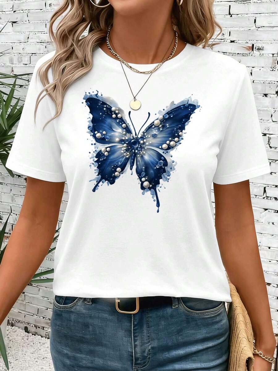 Women T-Shirts - White - View 1