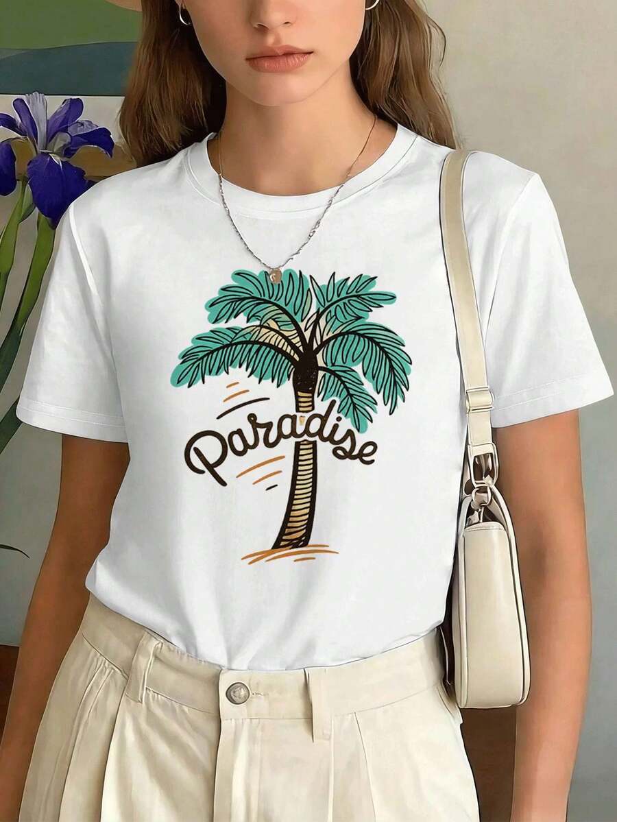 Women T-Shirts - White - View 1