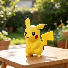 Miniso Bộ tượng trang trí để bàn Pokémon – Sprigatito, Snorlax, Gengar, Pikachu, Eevee & Charizard, đế vững chắc dễ trưng bày, hoàn hảo cho gia đình, văn phòng và bộ sưu tập, món quà đáng yêu lý tưởng cho trẻ em và người hâm mộ Pokémon (1 chiếc) - Nhiều màu - Xem 5