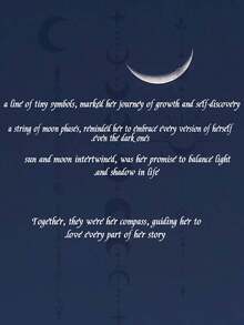 1张草本月亮图案防水防汗不反光临时纹身贴纸，设计精美，可持续长达2周，适用于腰部、胸部、腿部，日常、旅行、艺术装饰贴纸 - 黑色 - 查看 2