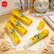 WUQIANNIAN 3/6pcs 5g Mini Solid Glue, High-Viscosity Solid Double-Sided Adhesive, Smooth, Not Easy To Evaporate, Spreads Evenly, Does Not Clump, For Office Document Bonding, Back-To-School Season - 5g Solid Glue Stick - View 2