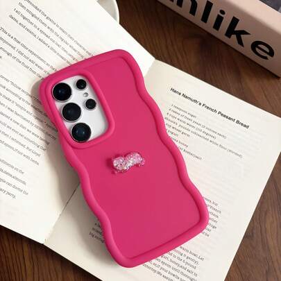 1pc DIY Cute Cat Macaron Phone Case, 2026 Latest Bestselling Design, Compatible With Galaxy S26, S25, S24, S24 Plus/S24+, S24 Ultra, S24 FE, S20, S21, S22, S23 And 11/11 Pro/11 Pro Max, 12/12 Pro/12 Pro Max, 13/13 Pro/13 Pro Max, 14/14 Pro/14 Pro Max, 15/15 Pro/15 Pro Max, 16/16 Pro/16, 17 Pro Max, 16E, Made Of Shockproof Silicone Material