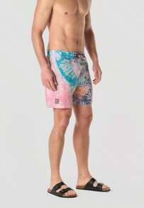 Koroshi Surfer Technical Swimsuit MULTICOLOR / MULTI-COLOURED S/M/L/XL/XXL Adjustable Elastic Waistband That Adapts To Your Body Offers Durability, Quick Drying And Flexibility In The Water. - Multicolor - View 7