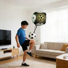 Football And Indoor Football Equipment Bags - Colorful Yellow Juggling Strap (ball Not Included) - View 2