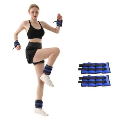 Bộ 2 bao cát tập luyện sức mạnh cổ tay và chân, trọng lượng từ 1-6KG, bao cát chuyên dụng cho tập luyện.