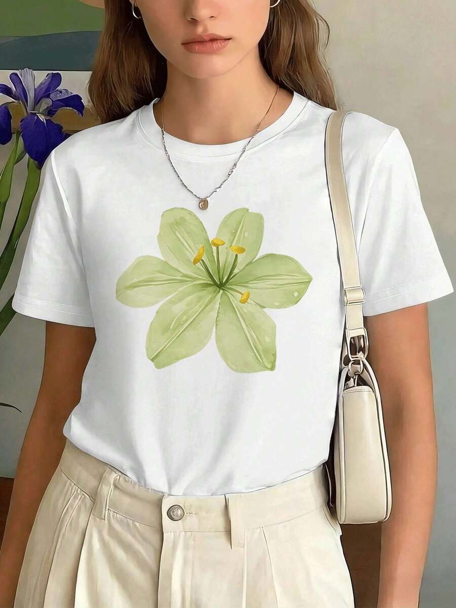 Women T-Shirts - White - View 1