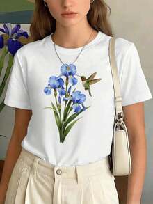 Women T-Shirts - White - View 1