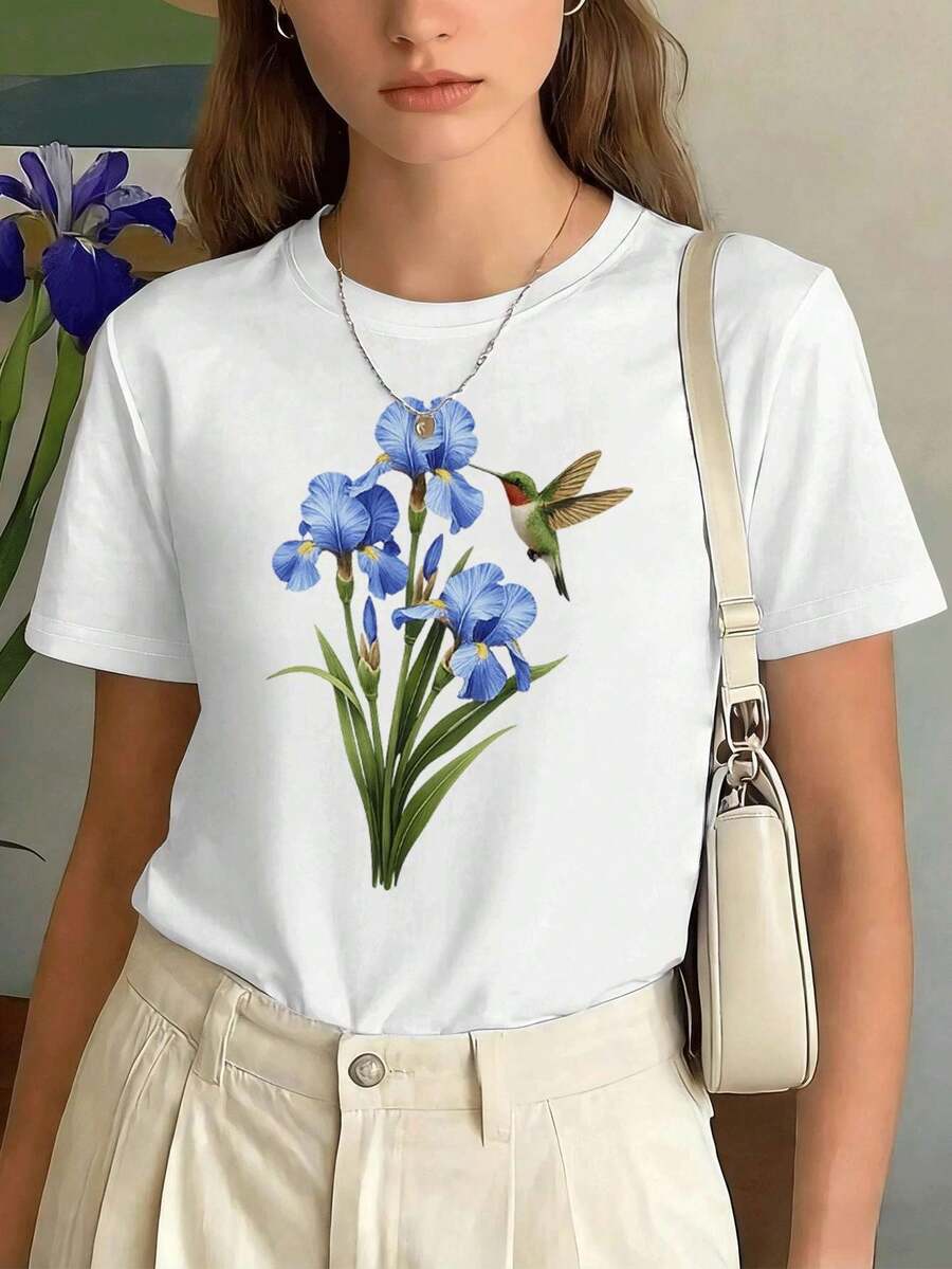 Women T-Shirts - White - View 1