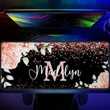 Custom Mouse Pad Desk Computer Pad 2D FlatGaming Mouse Pad, Desktop Decor Desk Pad, Cute Men Women Office Supplies And Additions, Mouse Laptop & Keyboard, A Gaming Enthusiasts Product Size 16 * 36 Inches (40 * 90 Centimeters) Product Size 16 * 36 Inches (40 * 90 Centimeters) - Multicolor - View 8