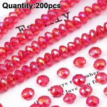 Hạt acrylic hình bánh xe 6mm, hạt đệm dùng để làm trang sức, vật liệu thủ công DIY. - Hạt bánh xe - Xem 7