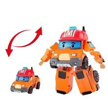 Nuevas figuras de acción de dibujos animados transformación Anime mano deformación coche modelo avión regalo juguetes Robots para - E - Ver 10