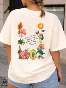 Women T-Shirts - White - View 3
