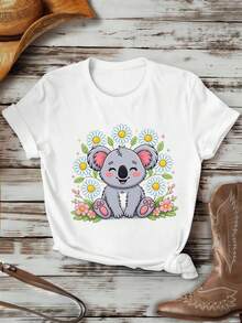 Women T-Shirts - White - View 1