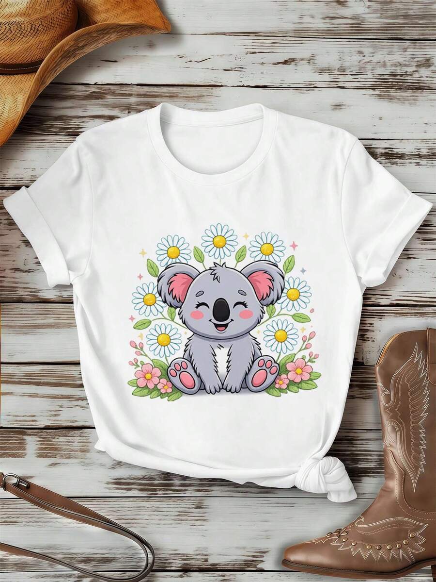 Women T-Shirts - White - View 1